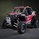 This is a desert racing season-prepped Polaris RZR. Hardcore. (Image: UTV Underground)